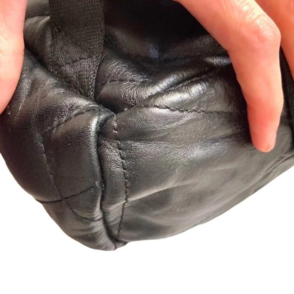 Marc by Marc jacobs domo rider quilted black leather backpack revolve